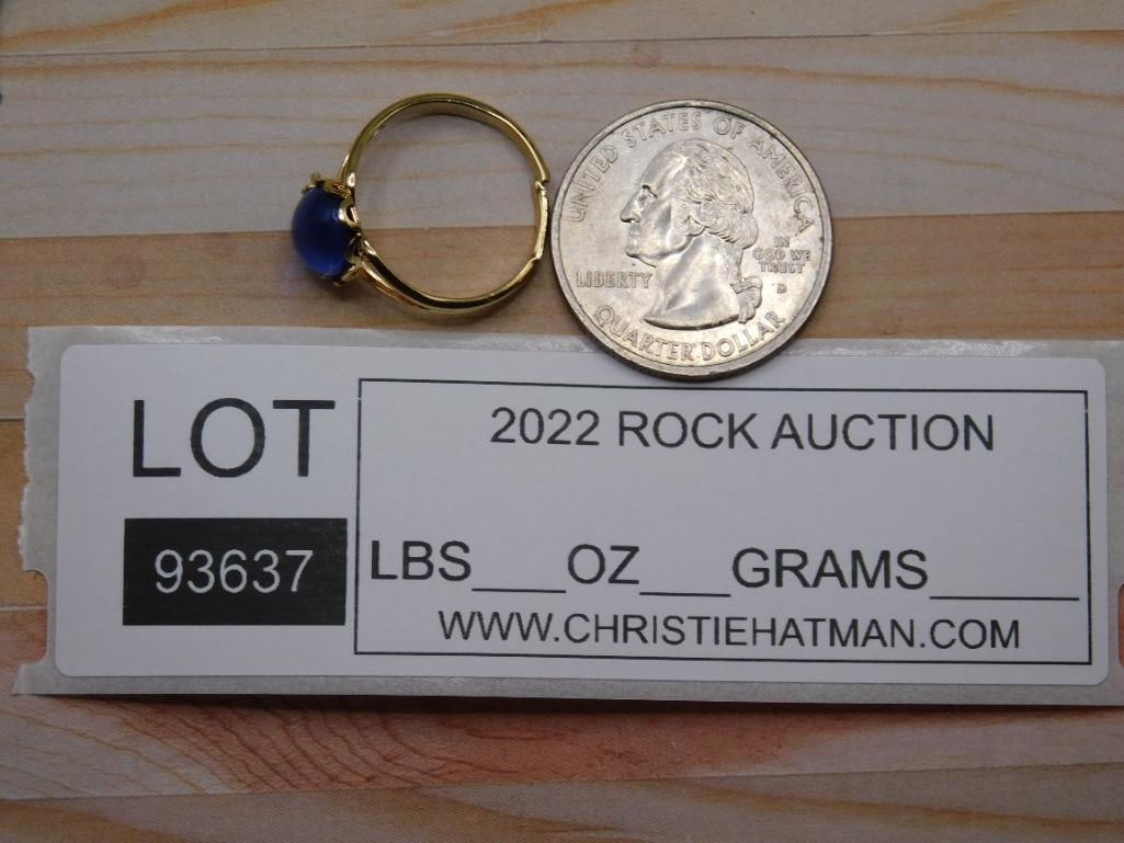 ABALONE RING ROCK STONE LAPIDARY SPECIMEN - 2