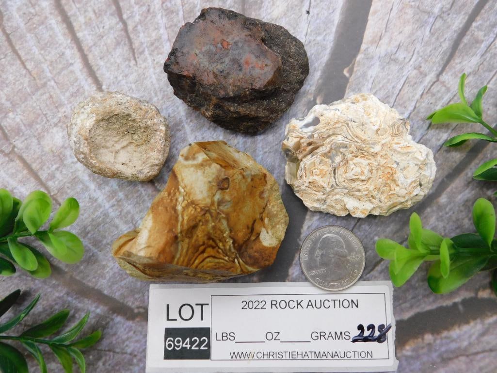 MIXED LOT ROCK STONE LAPIDARY SPECIMEN - 2