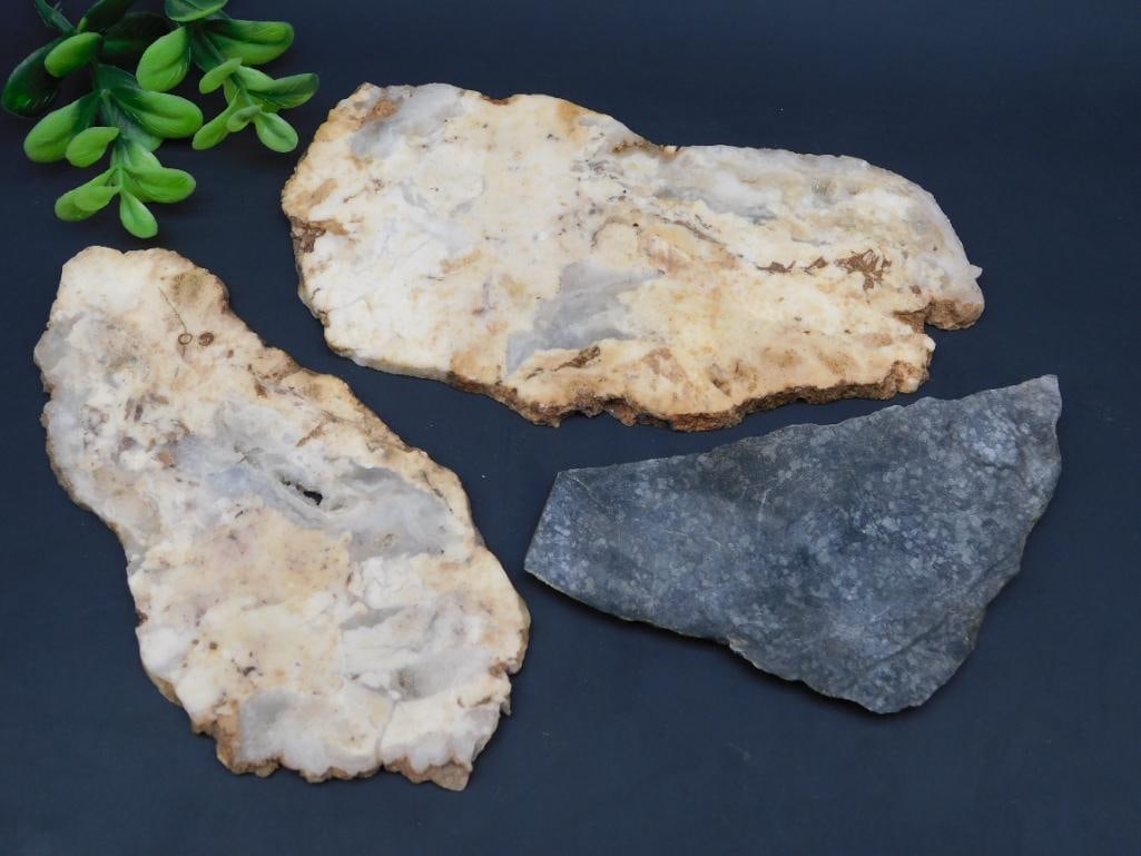 SLABS ROCK STONE LAPIDARY SPECIMEN (1 of 2)