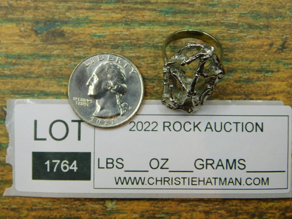 RING ROCK STONE LAPIDARY SPECIMEN - 4