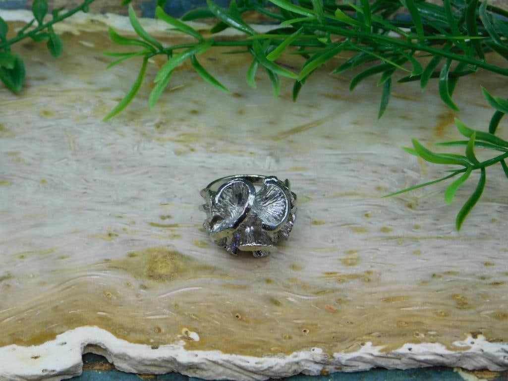 FLOWER RING ROCK STONE LAPIDARY SPECIMEN: FLOWER RING ROCK STONE LAPIDARY SPECIMEN