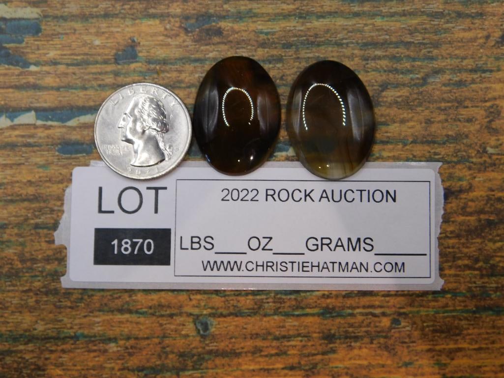 CABOCHONS ROCK STONE LAPIDARY SPECIMEN - 3