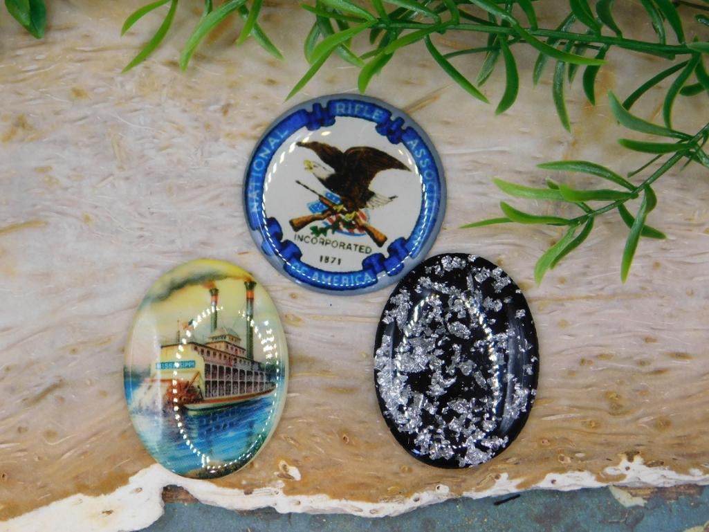 MIXED CABOCHON LOT ROCK STONE LAPIDARY SPECIMEN: MIXED CABOCHON LOT ROCK STONE LAPIDARY SPECIMEN