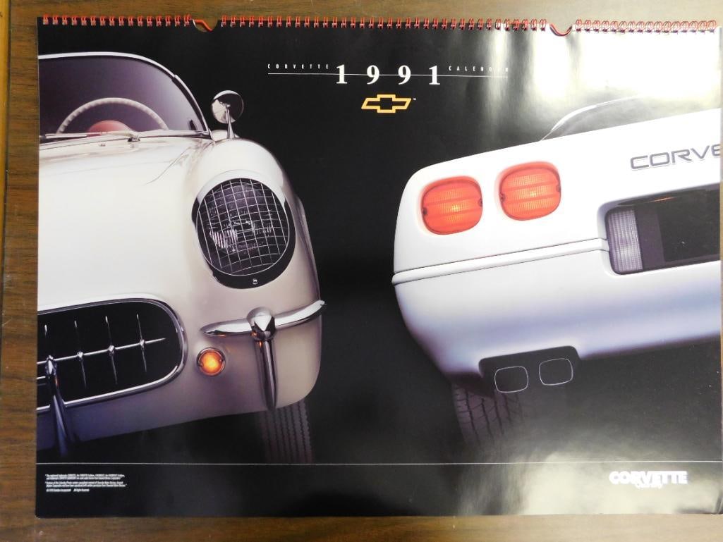 1991 CORVETTE CALENDAR (1 of 4)