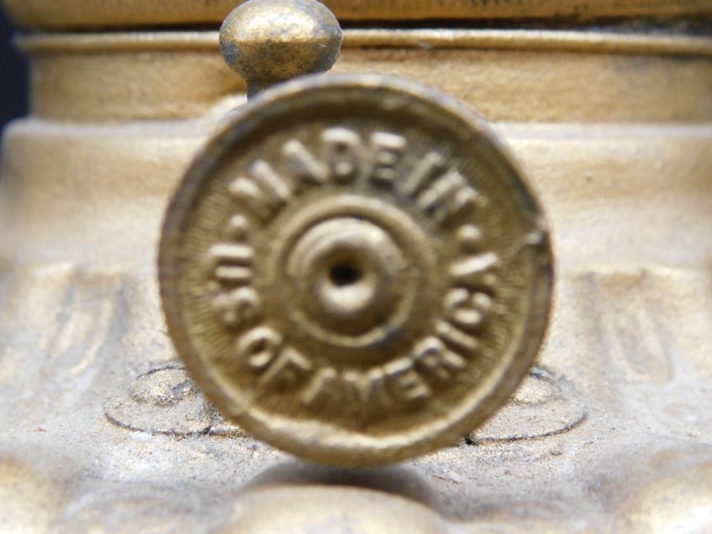 FLORAL PARLOR LAMP VINTAGE ANTIQUE (1 of 1)