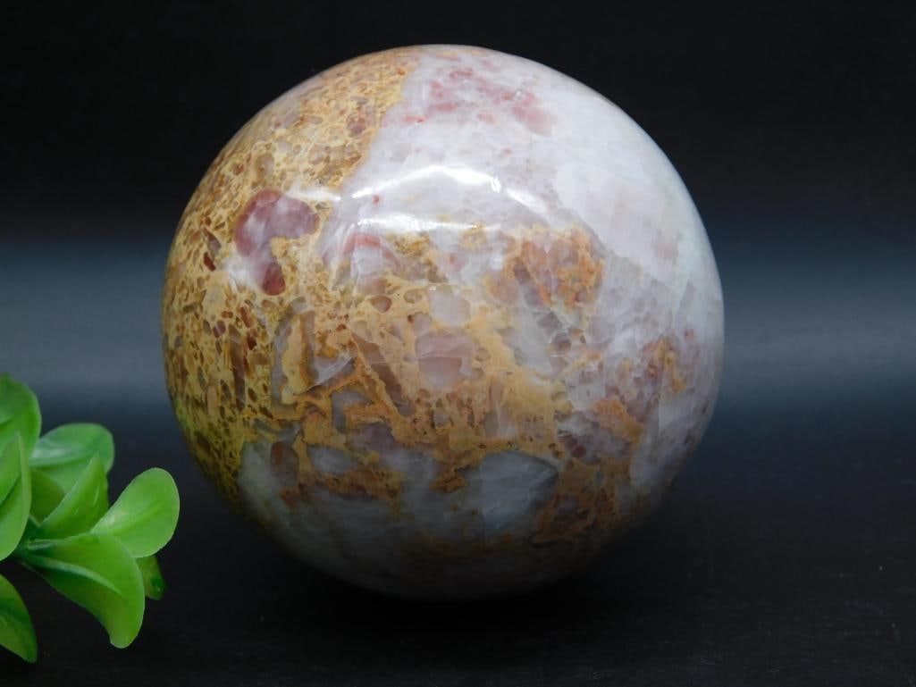 STONE SPHERE ROCK STONE LAPIDARY SPECIMEN (1 of 3)