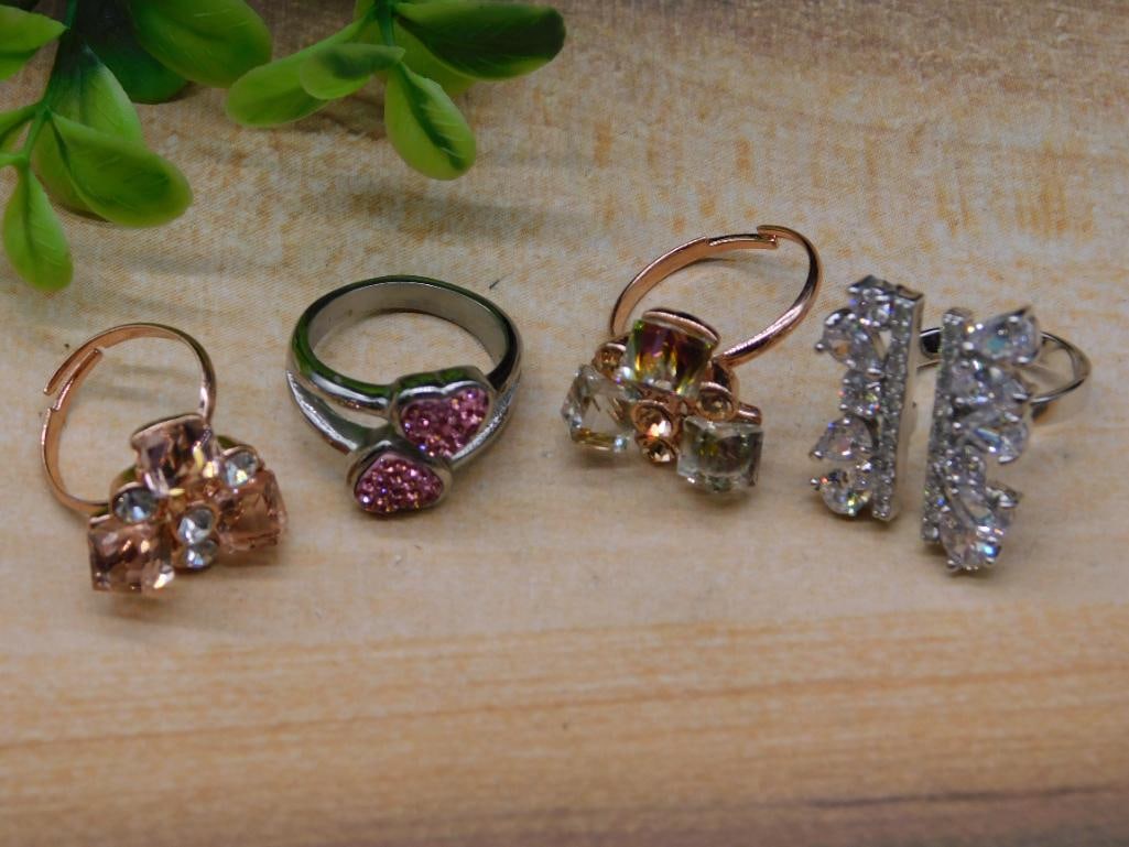 STONE RINGS ROCK STONE LAPIDARY SPECIMEN (1 of 4)