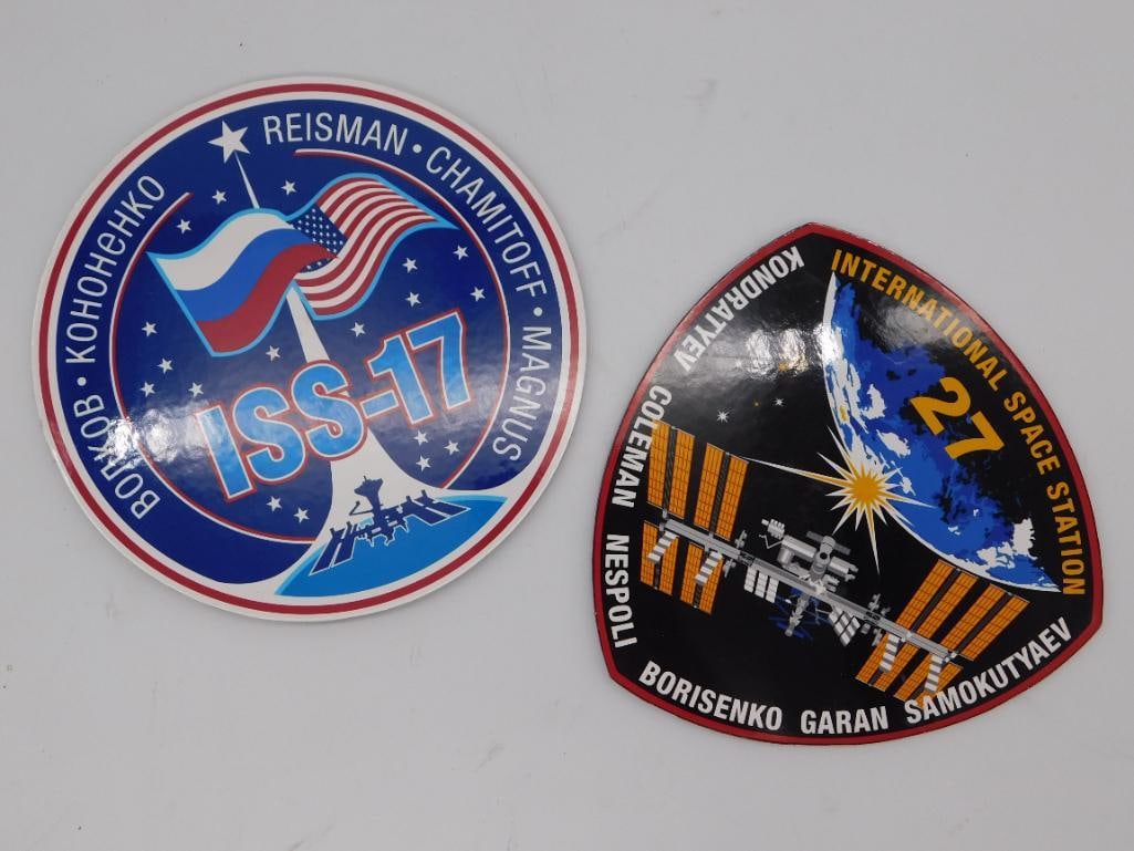 NASA SPACE MISSION PATCH SIGNS (1 of 2)