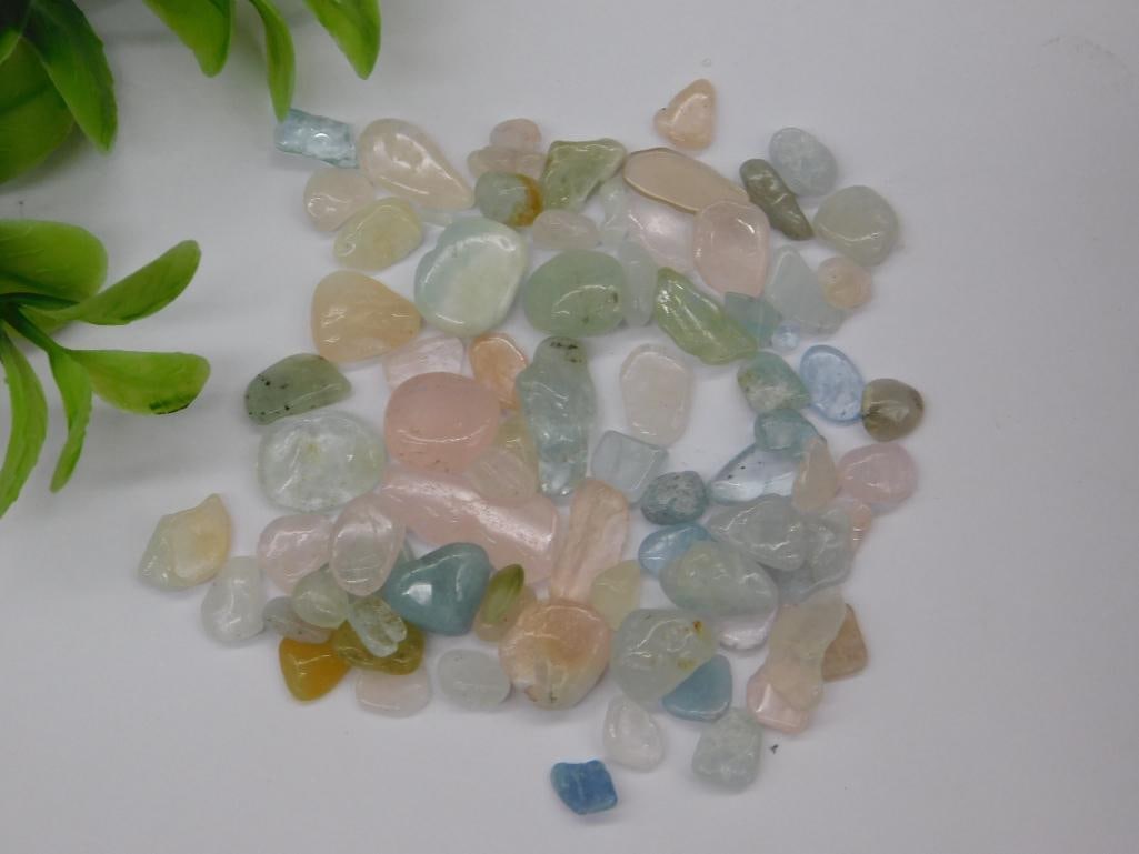 MORGANITE GEMSTONES ROCK STONE LAPIDARY SPECIMEN: MORGANITE GEMSTONES ROCK STONE LAPIDARY SPECIMEN