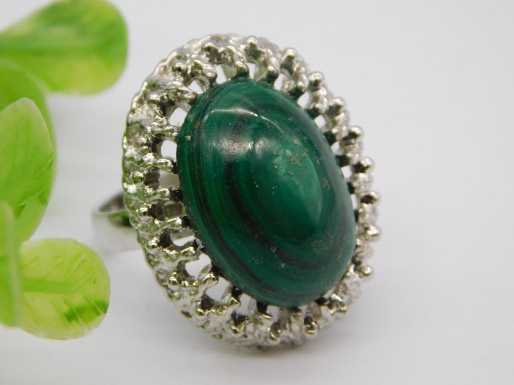 STONE RING ROCK STONE LAPIDARY SPECIMEN (1 of 2)