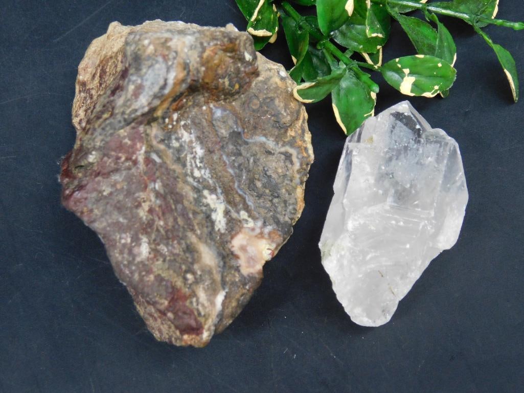 MIXED ROUGH LOT ROCK STONE LAPIDARY SPECIMEN: Mixed Rough Lot Rock Stone Lapidary Specimen ? Authentic estate find offered in our online auction. Perfect for collectors, resellers, and enthusiasts of vintage, antiques, minerals, rocks, crystals, 