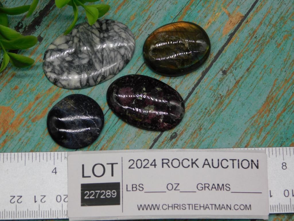 CABOCHONS ROCK STONE LAPIDARY SPECIMEN - 2