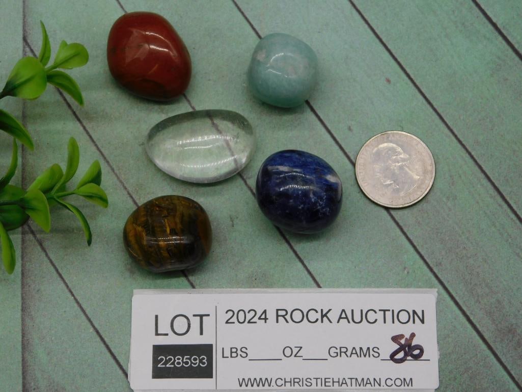 ROCK STONE LAPIDARY SPECIMEN - 4