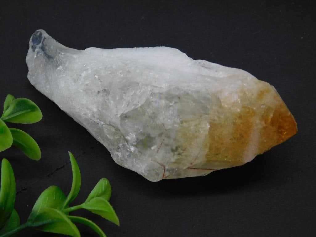 CITRINE ROCK STONE LAPIDARY SPECIMEN: Citrine Rock Stone Lapidary Specimen ? Authentic estate find offered in our online auction. Perfect for collectors, resellers, and enthusiasts of vintage, antiques, minerals, rocks, crystals,