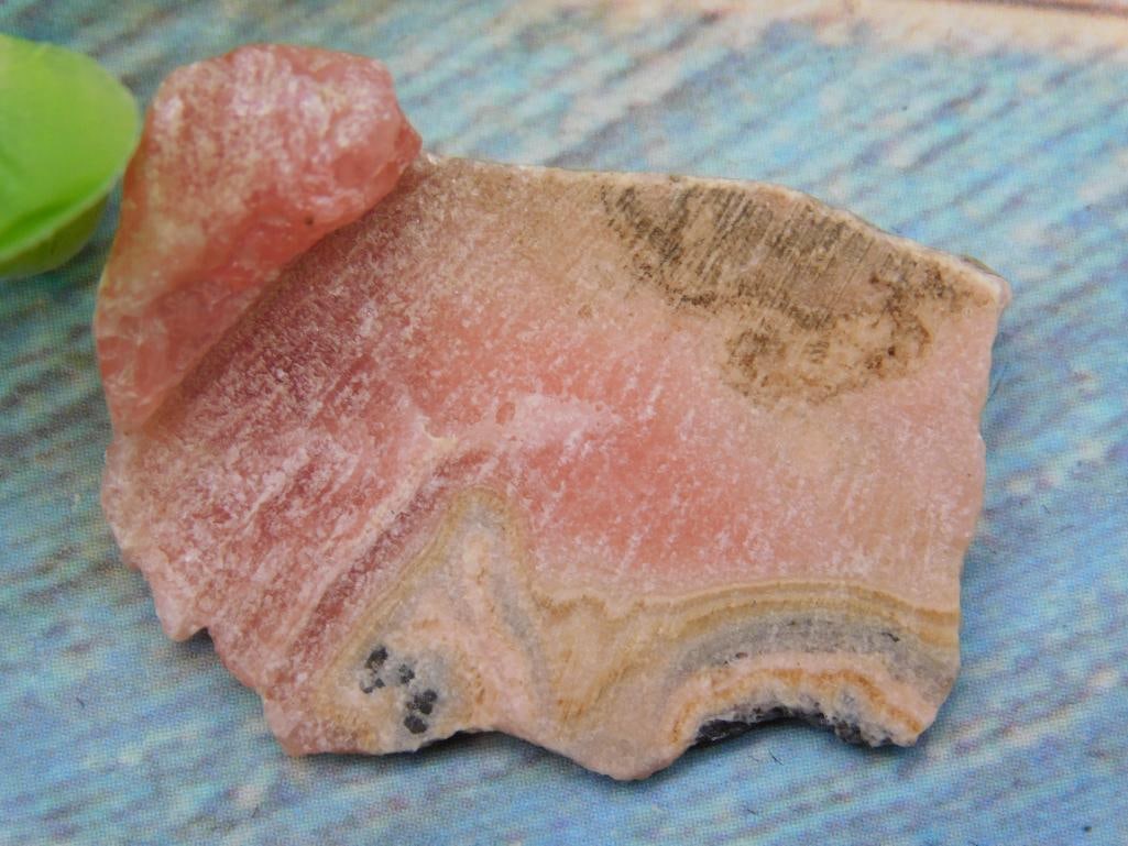 Rhodochrosite Mineral Specimen from Argentina ROCK STONE LAPIDARY SPECIMEN: Rhodochrosite Mineral Specimen From Argentina Rock Stone Lapidary Specimen ? Authentic estate find offered in our online auction. Perfect for collectors, resellers, and enthusiasts of vintage,