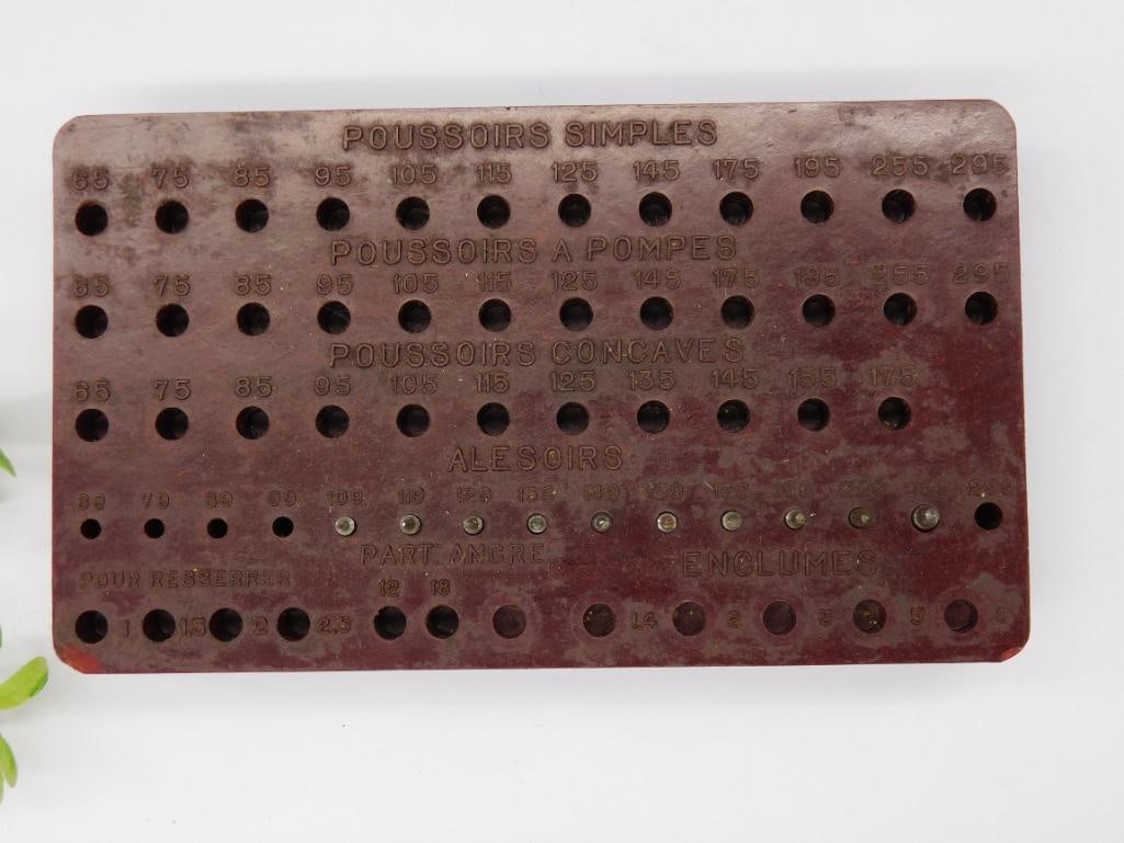 SEITZ JEWELING TOOLS BAKELITE BASE VINTAGE ANTIQUE (1 of 4)