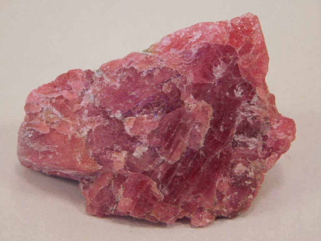 GEM RHODONITE ROCK STONE LAPIDARY SPECIMEN (1 of 3)