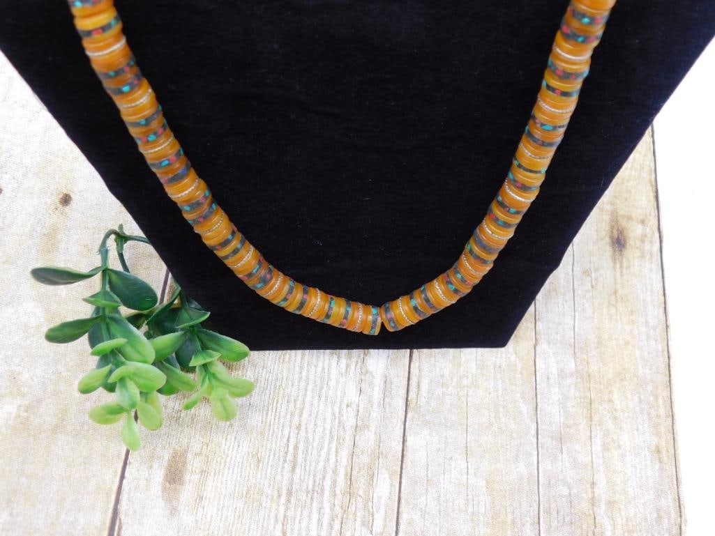 AFRICAN TRADE BEADS ROCK STONE LAPIDARY SPECIMEN: AFRICAN TRADE BEADS ROCK STONE LAPIDARY SPECIMEN