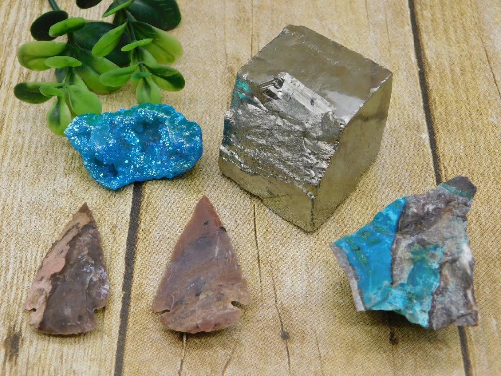 MIXED LOT ROCK STONE LAPIDARY SPECIMEN: MIXED LOT ROCK STONE LAPIDARY SPECIMEN