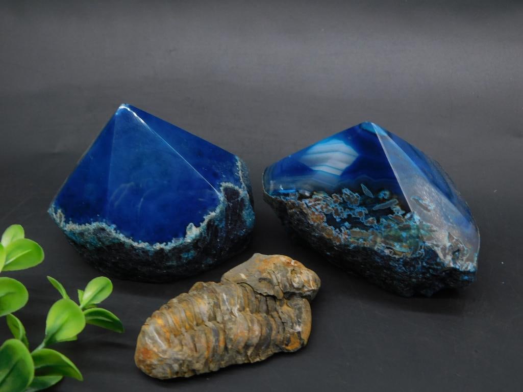 MIXED LOT ROCK STONE LAPIDARY SPECIMEN: MIXED LOT ROCK STONE LAPIDARY SPECIMEN