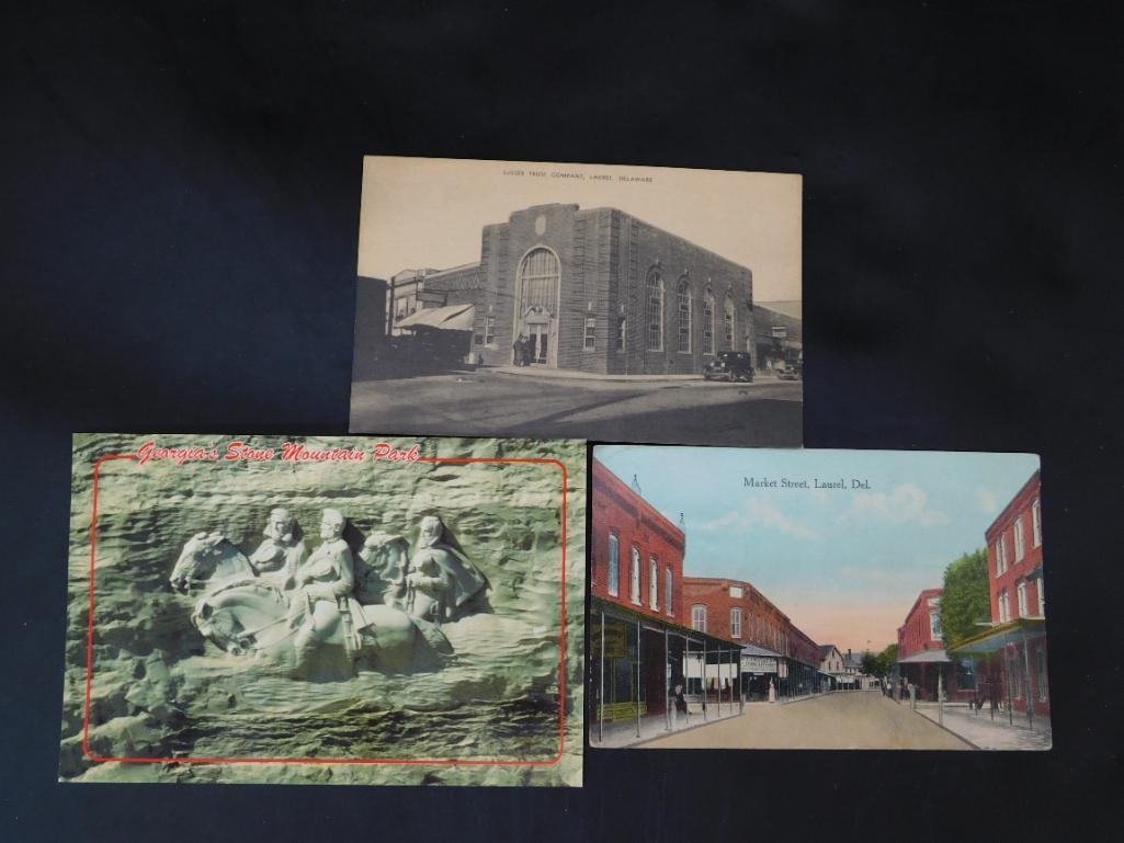 B VINTAGE POST CARDS ANTIQUE EPHEMERA (1 of 2)