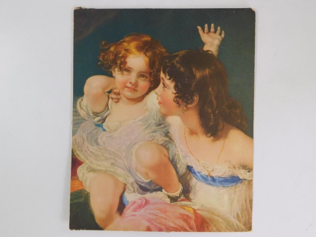 B THE CALMADY CHILDREN SIR THOMAS LAWRENCE PRINT SIGN (1 of 2)