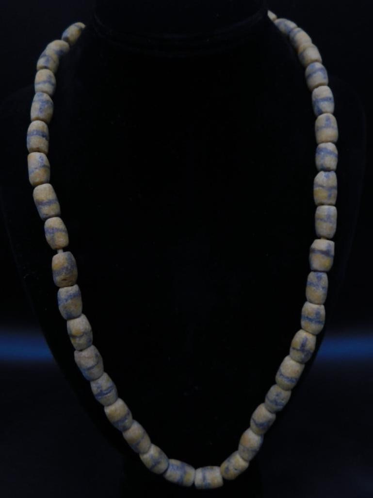 B AFRICAN TRADE BEADS ROCK STONE LAPIDARY SPECIMEN: B AFRICAN TRADE BEADS ROCK STONE LAPIDARY SPECIMEN