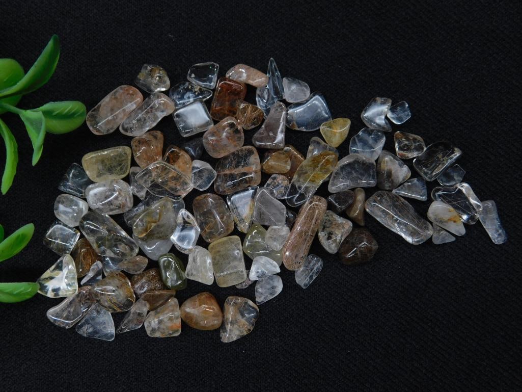 20 Grams of Red Quartz Polished Gemstones: 20 Grams of Red Quartz Polished Gemstones