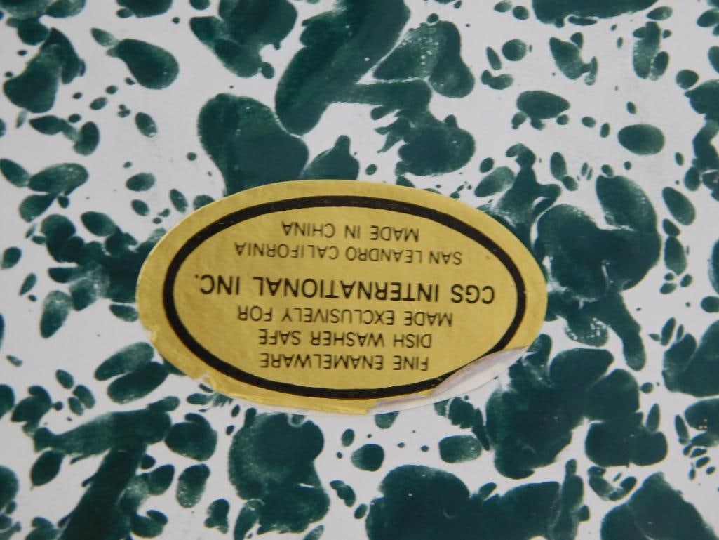 SPECKLED ENAMELWARE CANNISTER SPLATTERWARE - 3