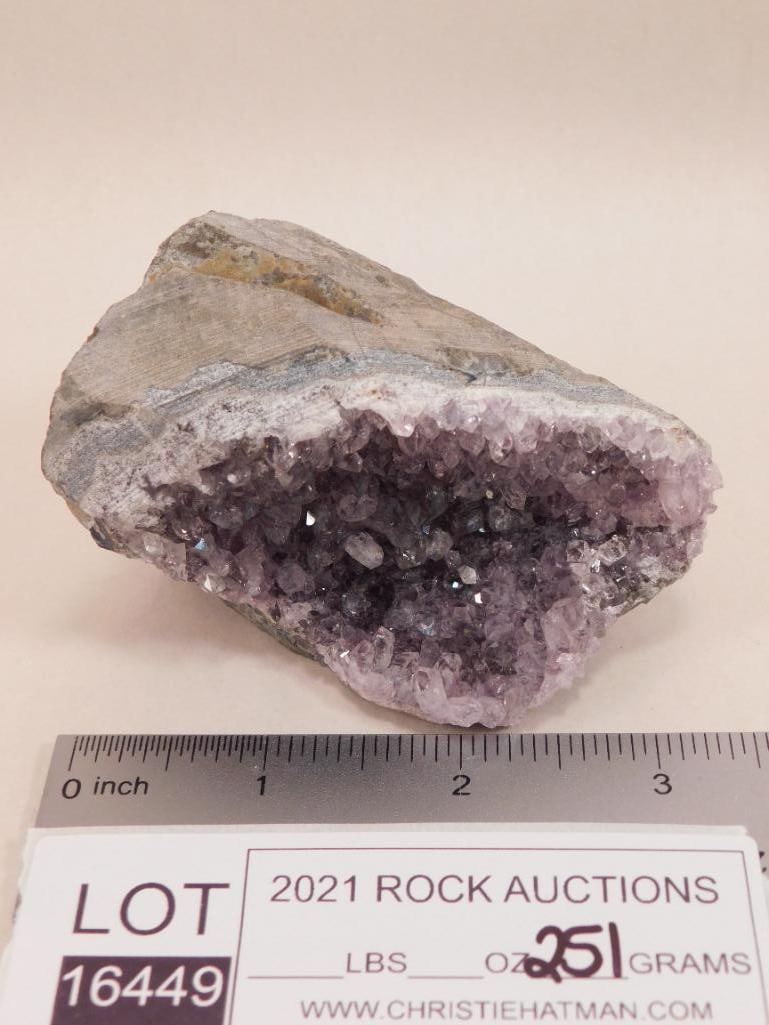 AMETHYST ROCK STONE LAPIDARY SPECIMEN - 2