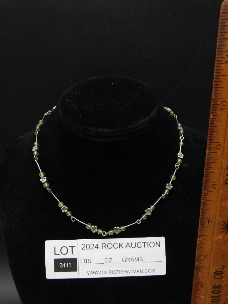 FLOWER NECKLACE - 3