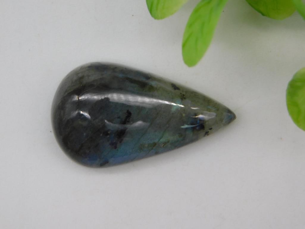LABRADORITE CABOCHON ROCK STONE LAPIDARY SPECIMEN (1 of 2)