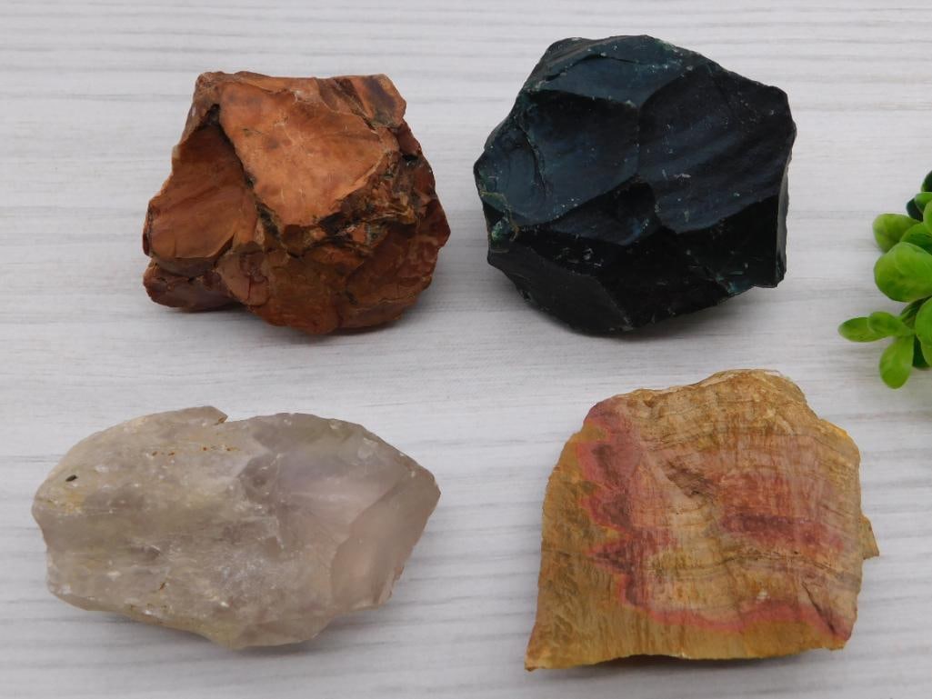 MIXED STONE LOT ROCK STONE LAPIDARY SPECIMEN: MIXED STONE LOT ROCK STONE LAPIDARY SPECIMEN