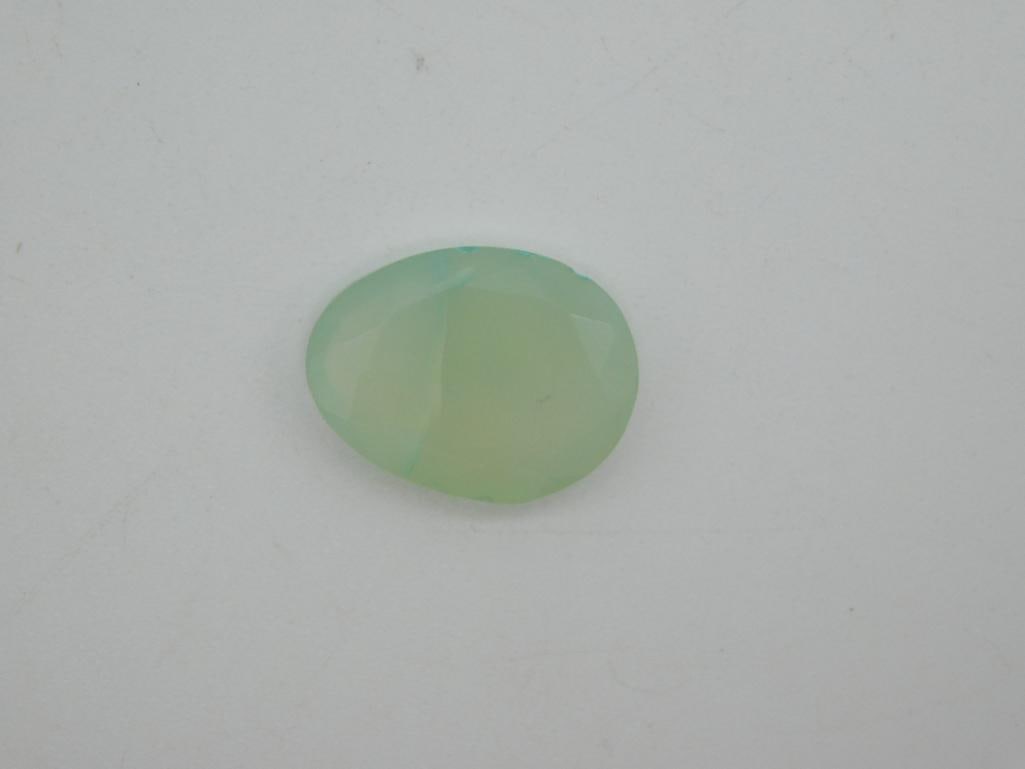AQUA CHALCEDONY ROCK STONE LAPIDARY SPECIMEN: AQUA CHALCEDONY ROCK STONE LAPIDARY SPECIMEN