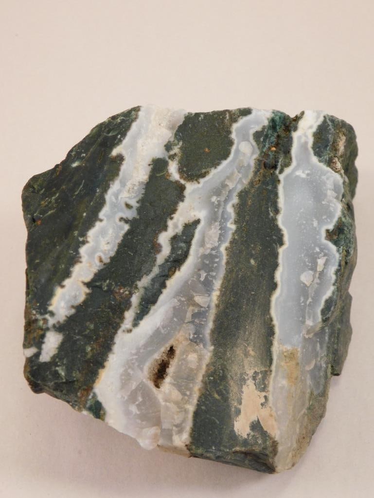ZEBRA ROCK STONE LAPIDARY SPECIMEN (1 of 3)