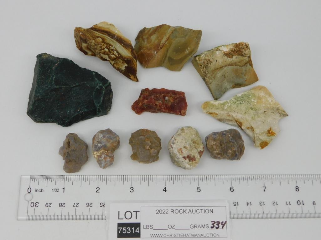 MIXED ROCK STONE LAPIDARY SPECIMEN - 2
