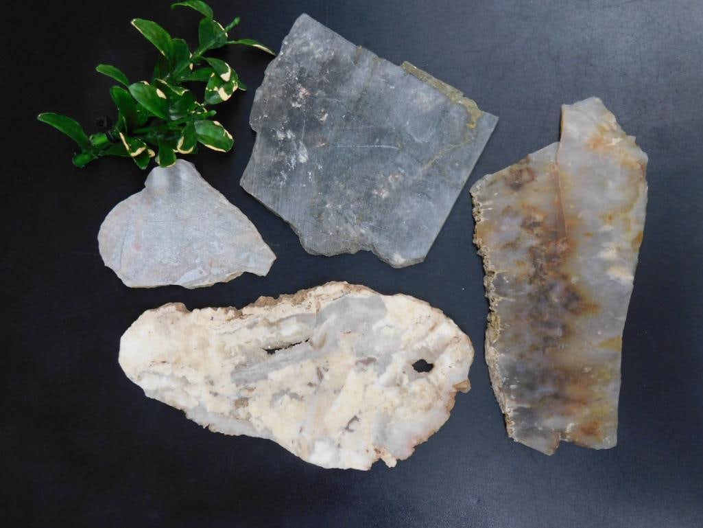MIXED ROUGH LOT ROCK STONE LAPIDARY SPECIMEN: MIXED ROUGH LOT ROCK STONE LAPIDARY SPECIMEN