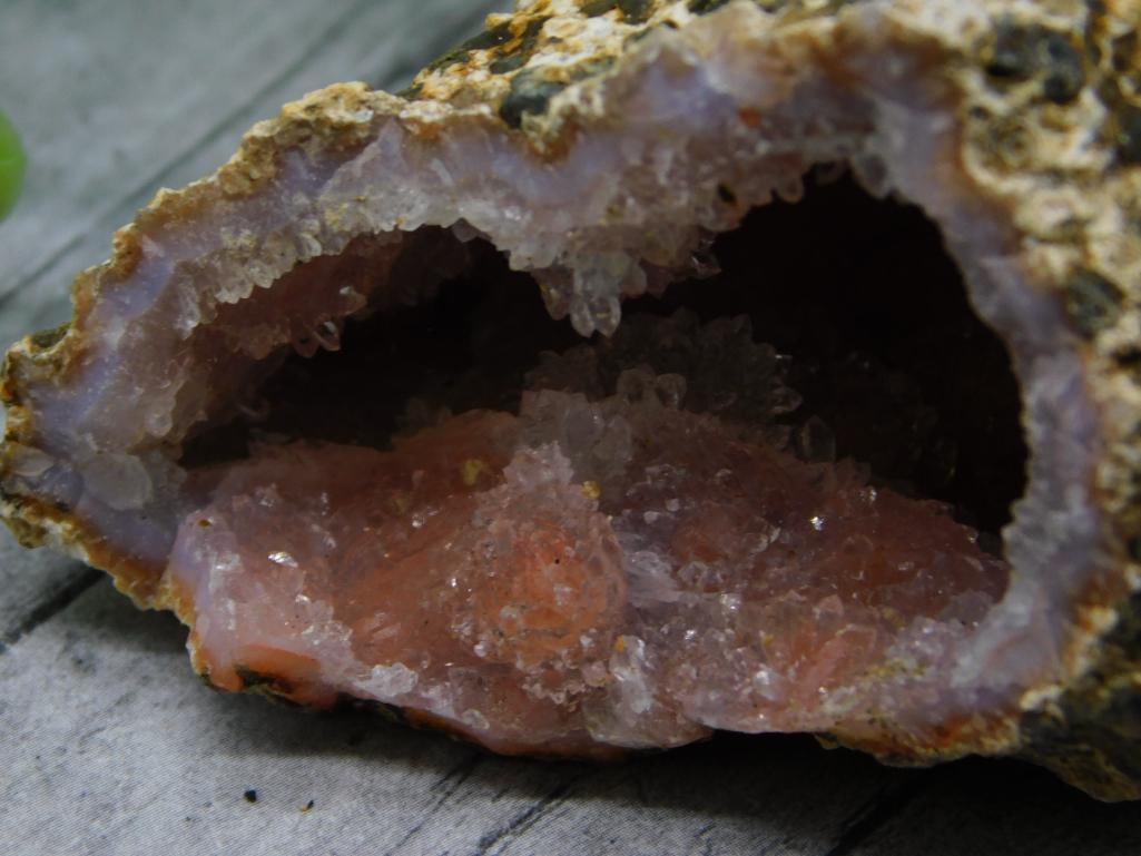 CAVE GEODE ROCK STONE LAPIDARY SPECIMEN - 2