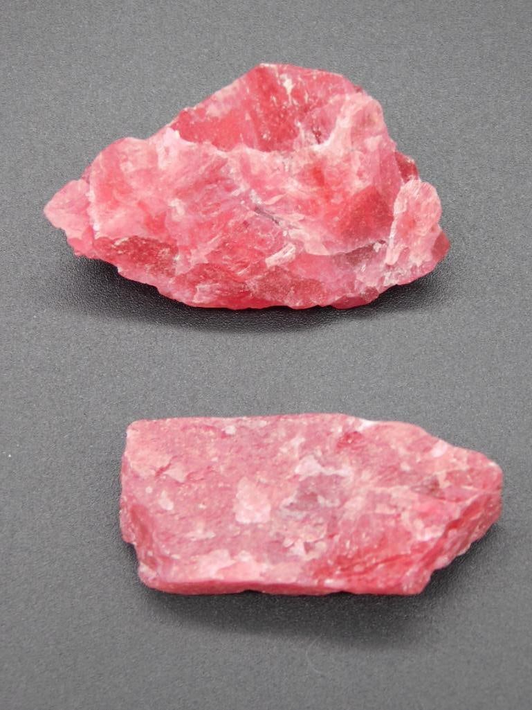 GEM RHODONITE ROCK STONE LAPIDARY SPECIMEN: GEM RHODONITE ROCK STONE LAPIDARY SPECIMEN