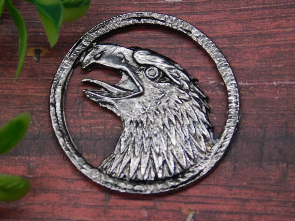 CUT COIN COLLECTIBLE VINTAGE ANTIQUE: CUT COIN COLLECTIBLE VINTAGE ANTIQUE