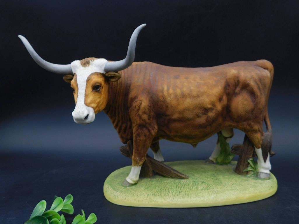 Longhorn Figurine by Andrea 6281: Longhorn Figurine by Andrea 6281