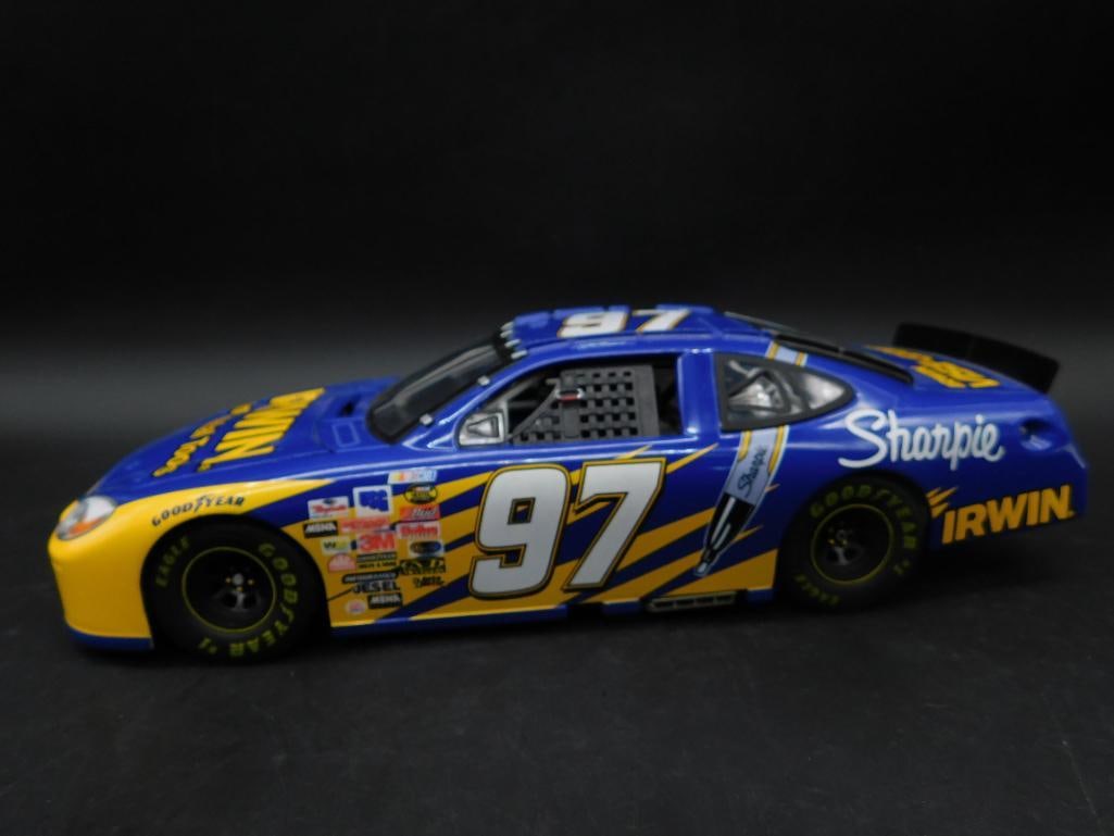 No. 97 NASCAR Diecast Car With Sharpie And IRWIN Branding (1 of 4)