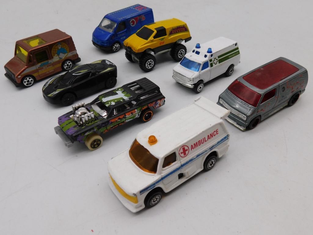 RETRO CAR TOYS MIXED BULK LOT: RETRO CAR TOYS MIXED BULK LOT