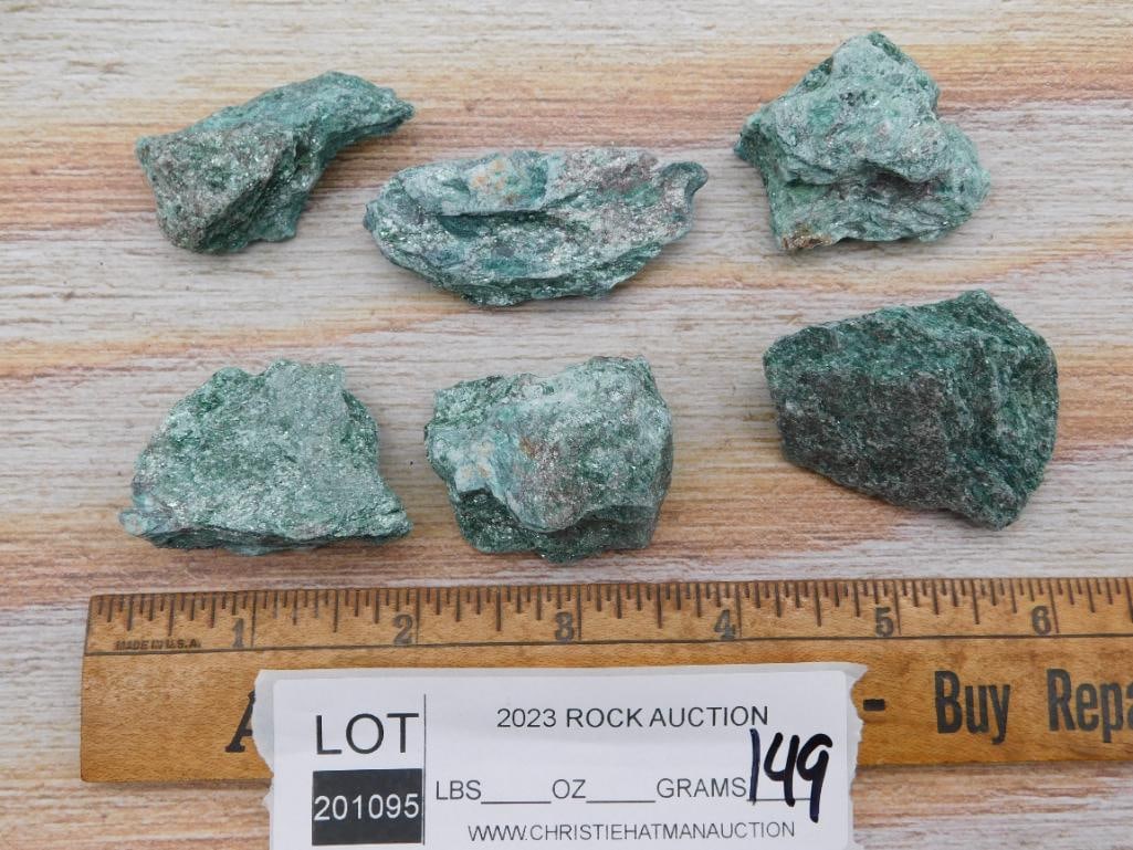 FUCHSITE ROCK STONE LAPIDARY SPECIMEN - 3