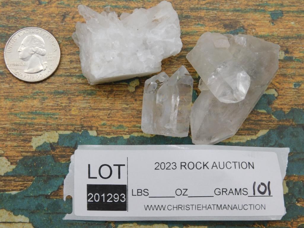 QUARTZ ROCK STONE LAPIDARY SPECIMEN - 4