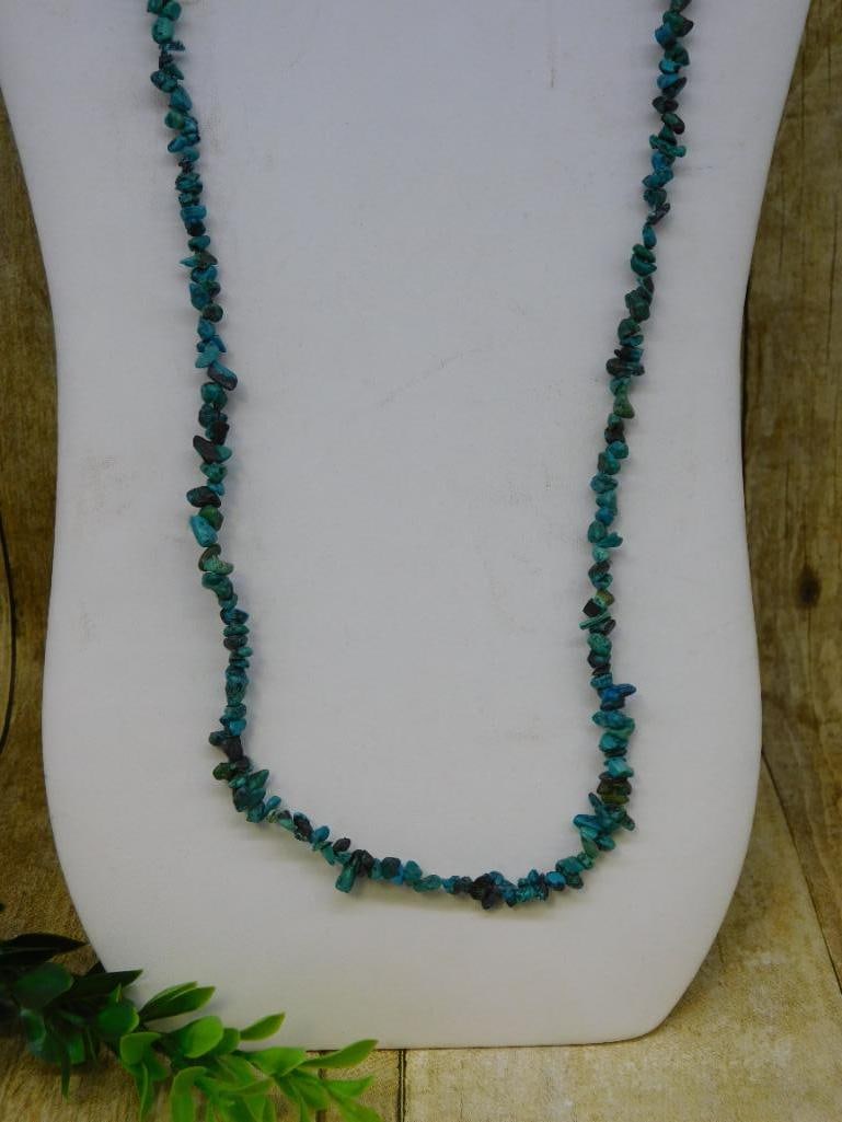 GENUINE STONE NECKLACE ROCK STONE LAPIDARY SPECIMEN (1 of 2)