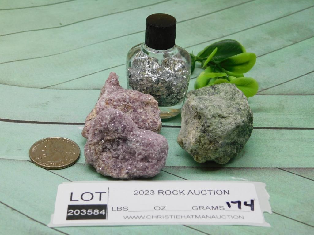 MIXED LOT ROCK STONE LAPIDARY SPECIMEN - 3
