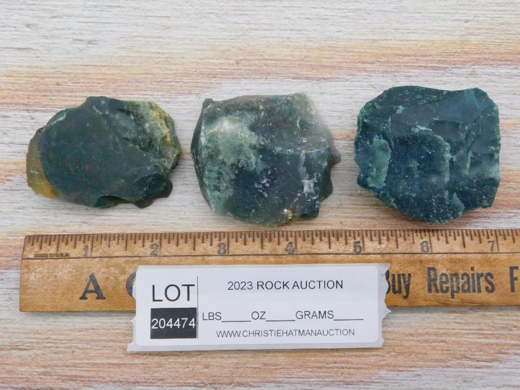 BLOODSTONE ROCK STONE LAPIDARY SPECIMEN: WELCOME TO HATMAN AUCTIONS! SPECIAL NOTICE: Please see photos for measurements and descriptions. ***Yes, we have in house shipping with MANY REPEAT CUSTOMERS because of our streamlined service. ****We