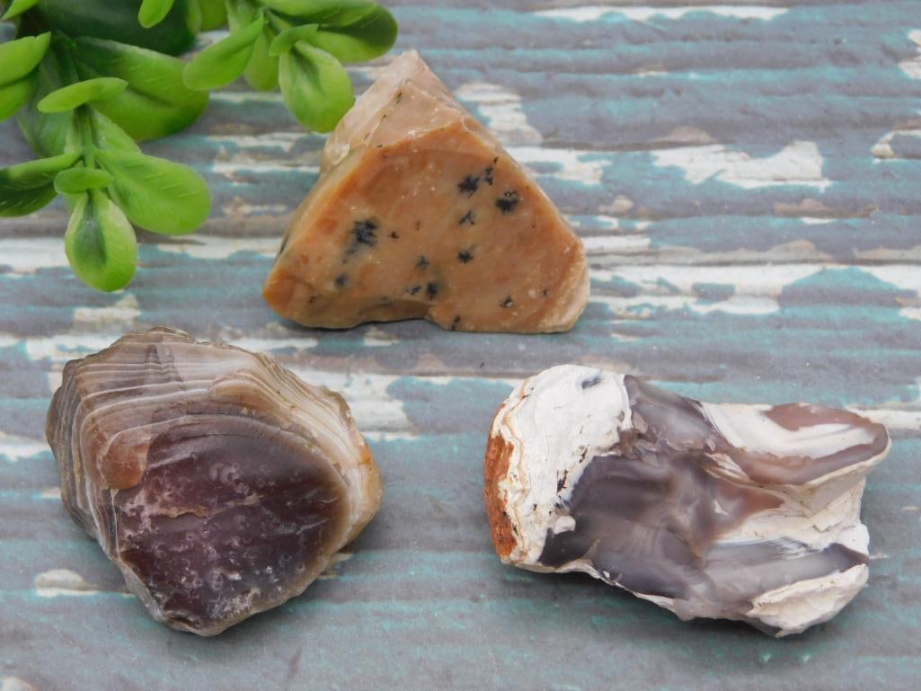 MIXED ROUGH ROCK ROCK STONE LAPIDARY SPECIMEN: WELCOME TO HATMAN AUCTIONS! SPECIAL NOTICE: Please see photos for measurements and descriptions. ***Yes, we have in house shipping with MANY REPEAT CUSTOMERS because of our streamlined service. ****We
