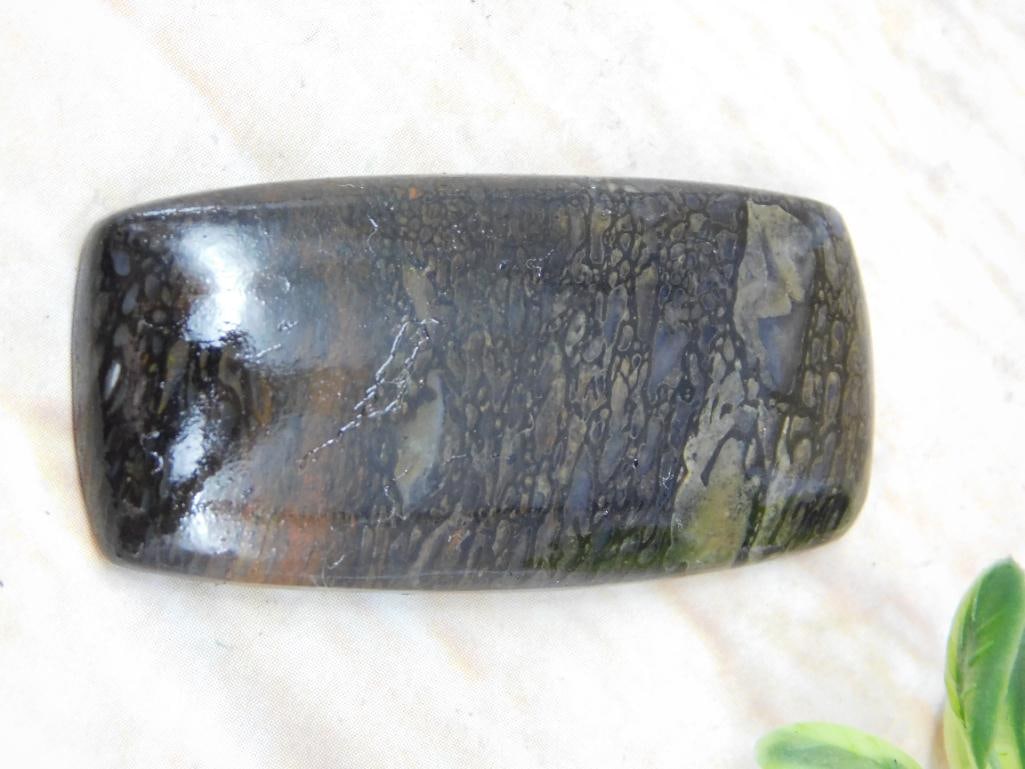 CABOCHON ROCK STONE LAPIDARY SPECIMEN: WELCOME TO HATMAN AUCTIONS! SPECIAL NOTICE: Please see photos for measurements and descriptions. ***Yes, we have in house shipping with MANY REPEAT CUSTOMERS because of our streamlined service.